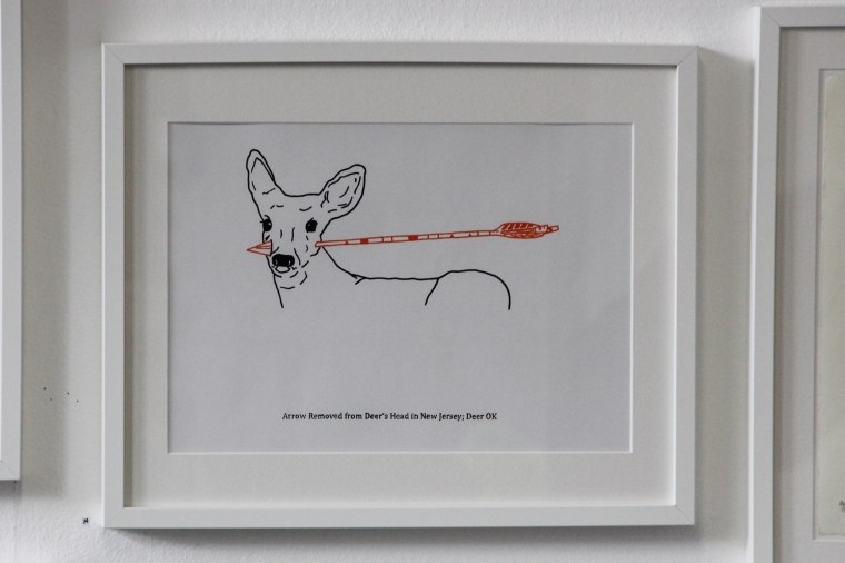 25yrs Flax show in GT Nov 2014 my drawing